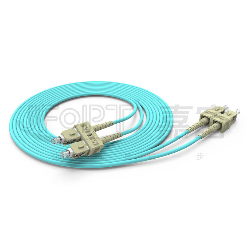 SC / UPC - SC / UPC Duplex Patch Cord Multimode OM1 OM2 OM3 OM4 OM5 YOFC Corning Fiber