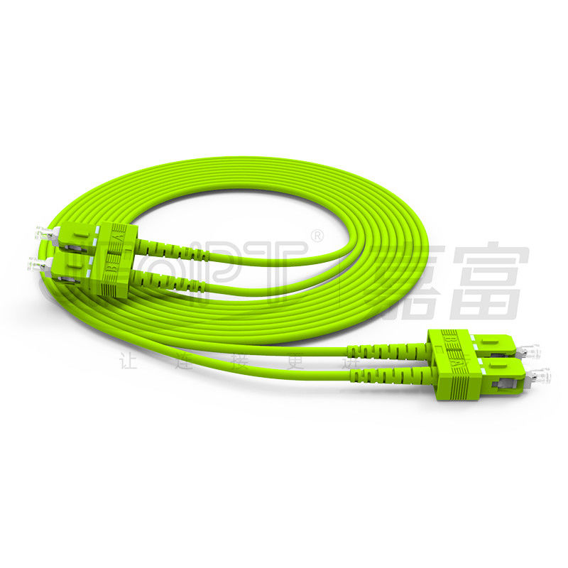 SC / UPC - SC / UPC Duplex Patch Cord Multimode OM1 OM2 OM3 OM4 OM5 YOFC Corning Fiber