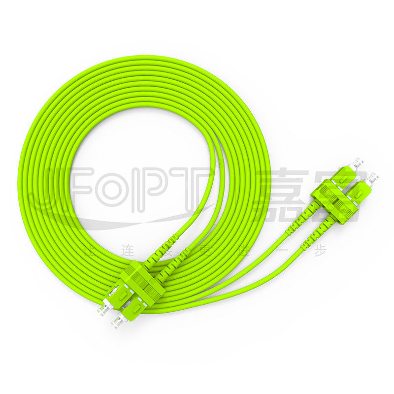 SC / UPC - SC / UPC Duplex Patch Cord Multimode OM1 OM2 OM3 OM4 OM5 YOFC Corning Fiber