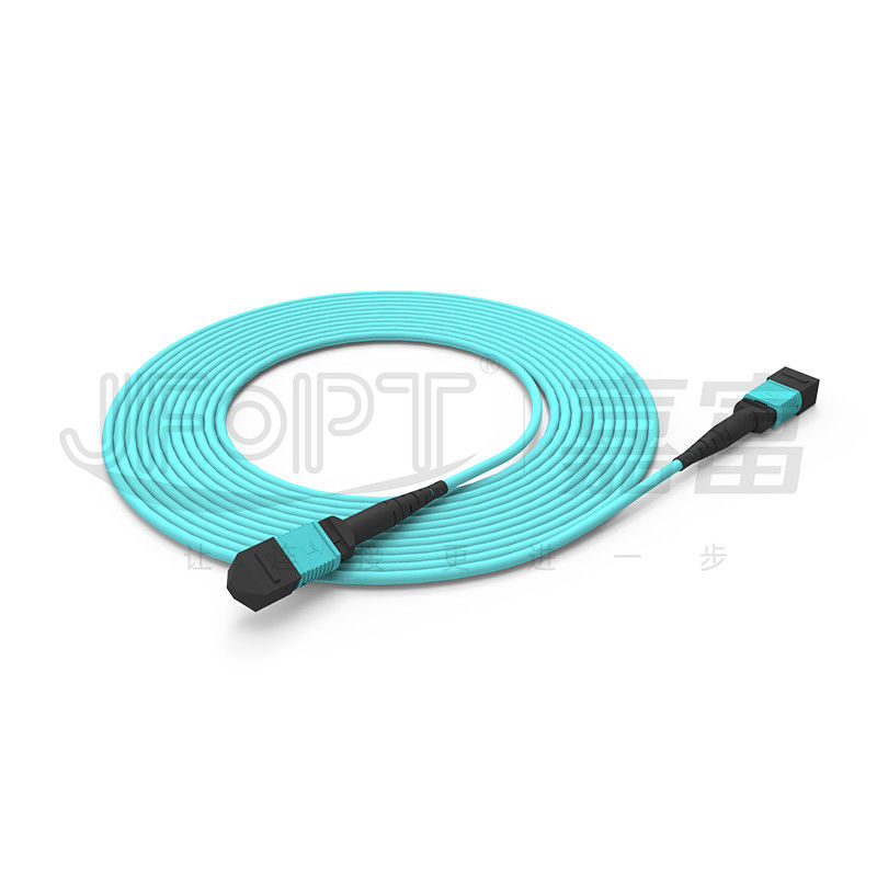 MPO Armored Trunk Cable 12 Fibers Mini Armored OM3 OM4 OM5