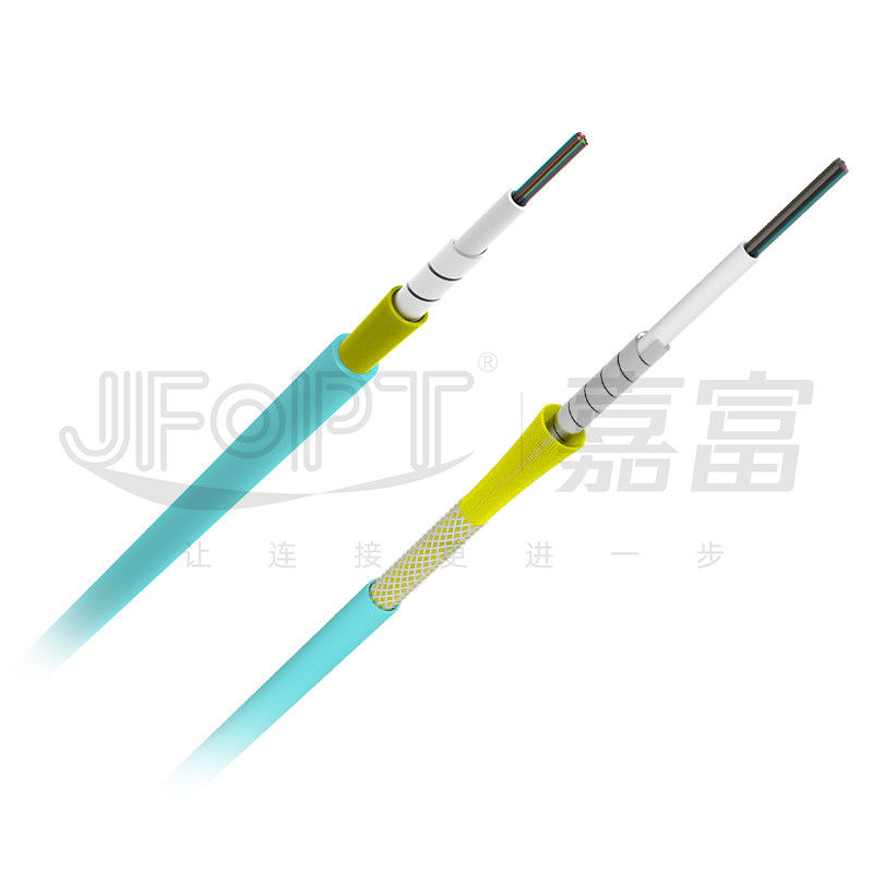 MPO Armored Trunk Cable 12 Fibers Mini Armored OM3 OM4 OM5