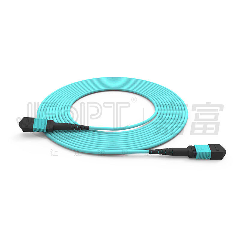 MPO Armored Trunk Cable 12 Fibers Mini Armored OM3 OM4 OM5