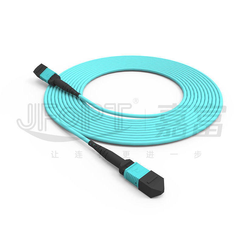 MPO Armored Trunk Cable 12 Fibers Mini Armored OM3 OM4 OM5