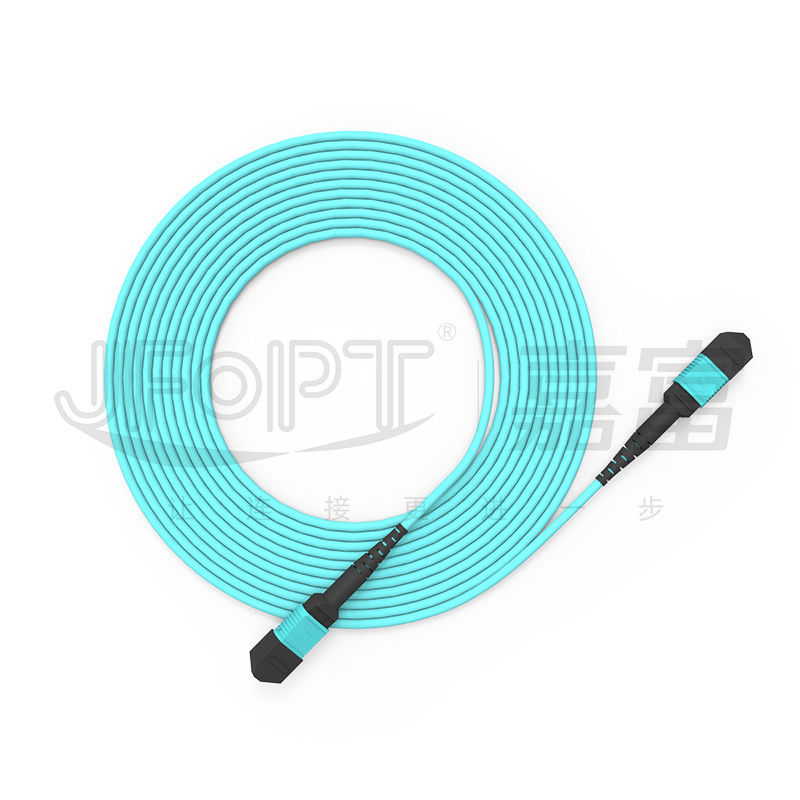 MPO Armored Trunk Cable 12 Fibers Mini Armored OM3 OM4 OM5