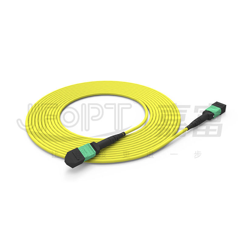 MTP 24 Core Single Mode OS2 Polarity A OFNP UL Fiber Optic Patch Cord