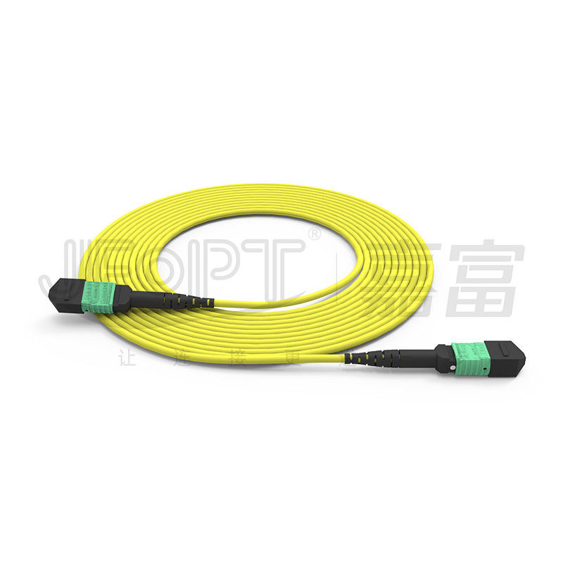 MTP 24 Core Single Mode OS2 Polarity A OFNP UL Fiber Optic Patch Cord