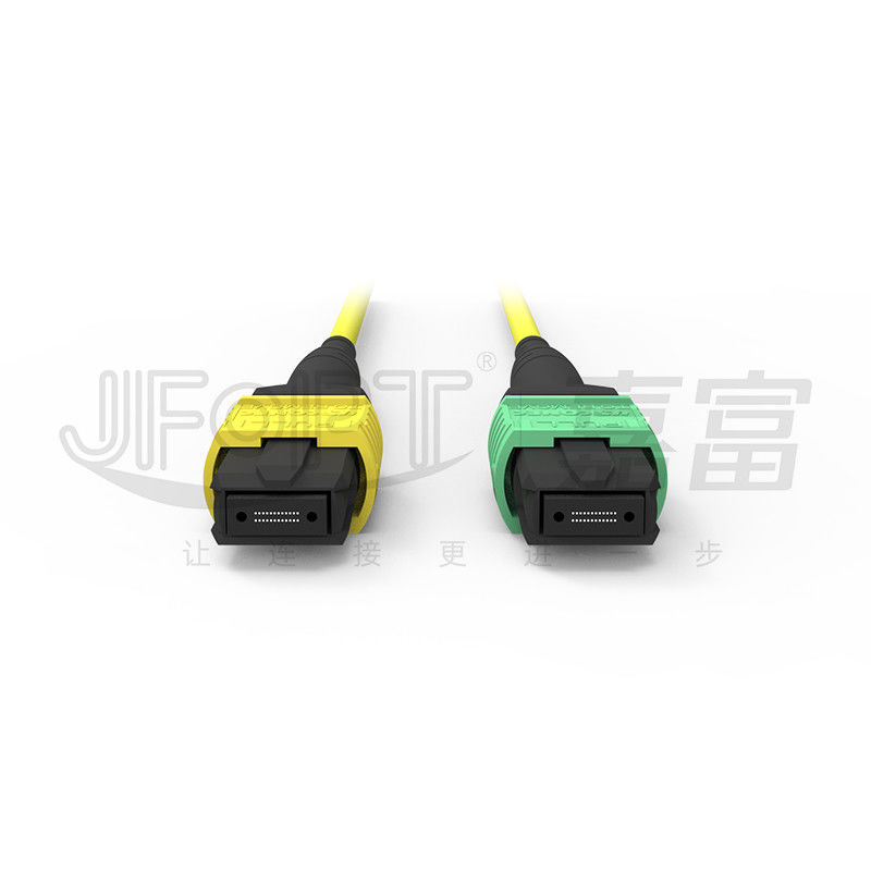 MTP 24 Core Single Mode OS2 Polarity A OFNP UL Fiber Optic Patch Cord