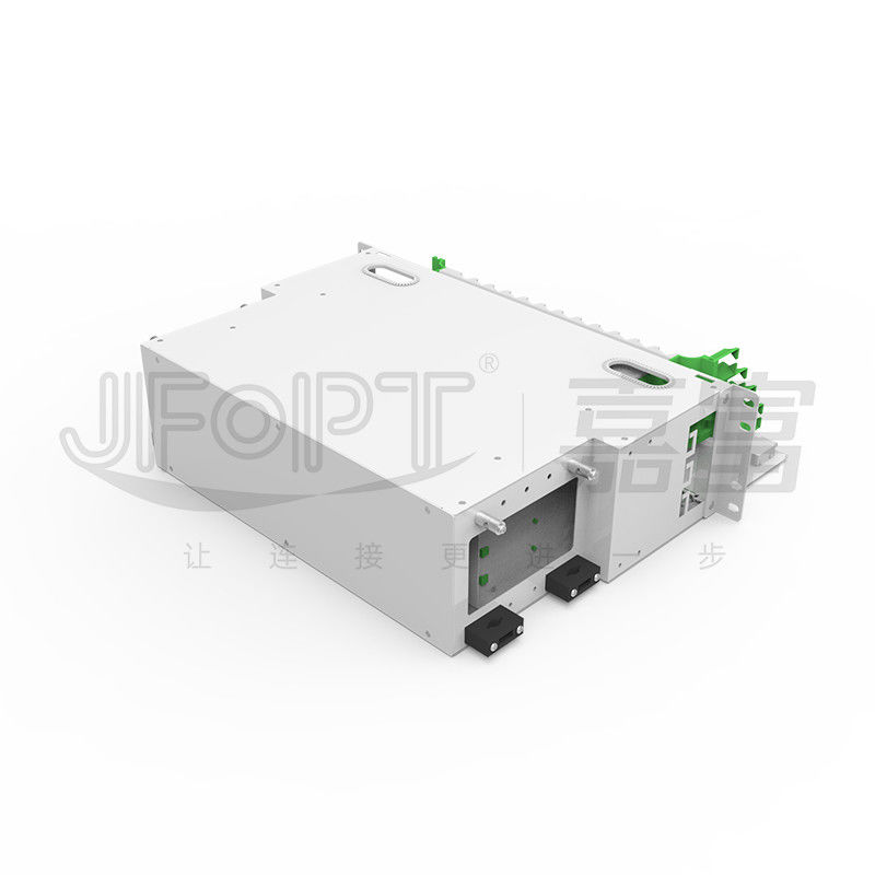 3U 48 Core ODF SC SX و FC SX إطار توزيع الألياف البصرية