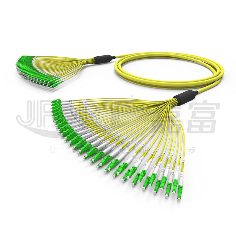 حزمة LC-SC كابل الألياف الضوئية المنتهية مسبقًا 48 Core 2.0mm الفروع G652D G657A1