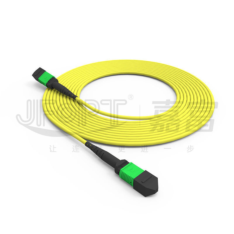 كابل الجذع MPO أحادي الوضع ذو 24 جوهر G657A1/G657A2 القفز العمودي