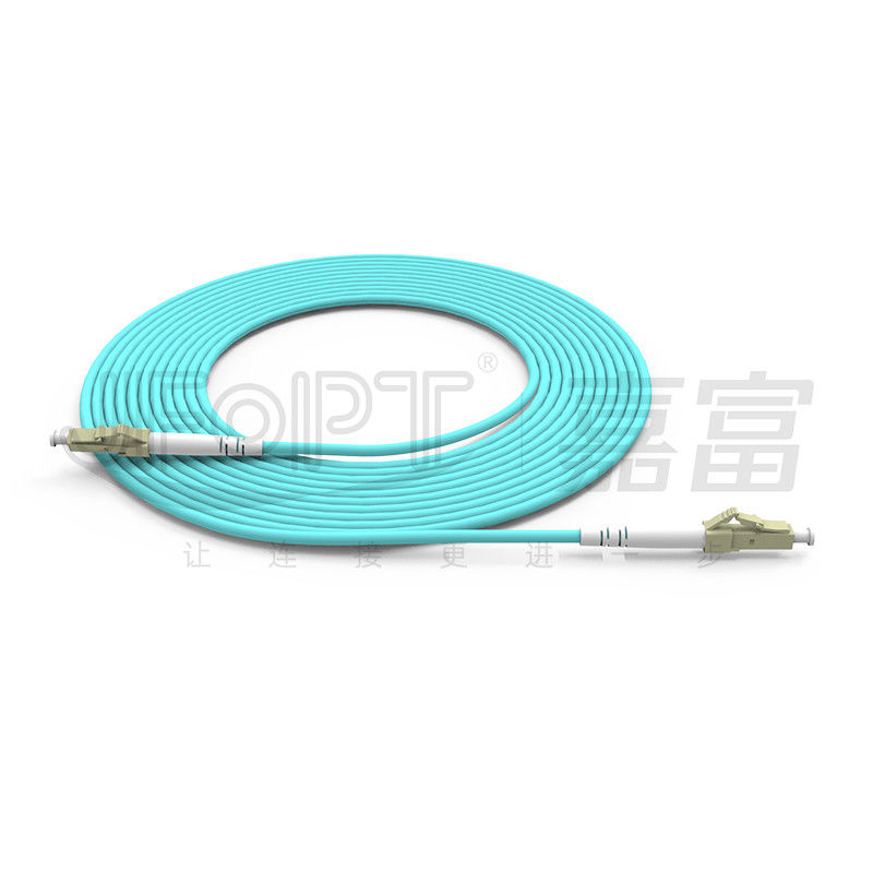 سلك التشغيل متعدد الأوضاع 2.0mm LC/APC SX Fiber Optic Patch Cord لنقل البيانات عالية السرعة