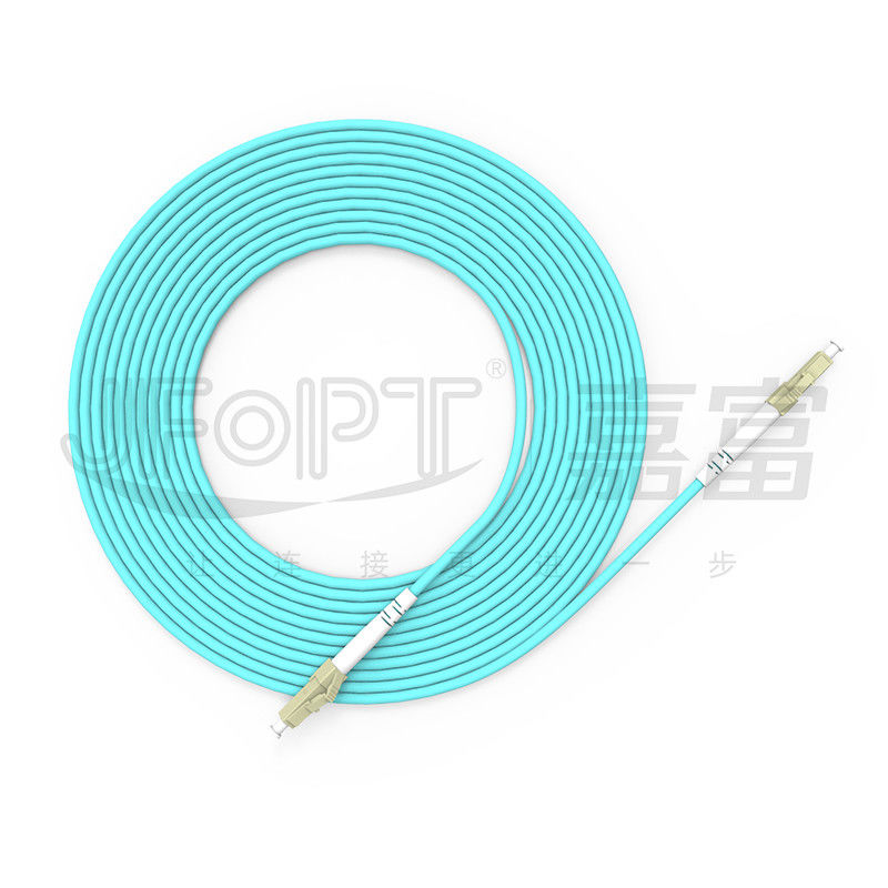 سلك التشغيل متعدد الأوضاع 2.0mm LC/APC SX Fiber Optic Patch Cord لنقل البيانات عالية السرعة